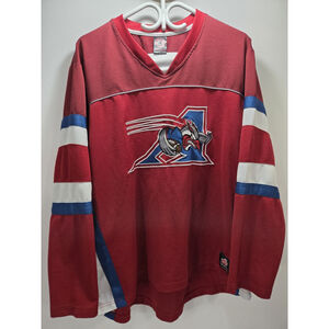 Montreal Alouettes CFL Red Jersey Saga Sports Large Pre-Owned